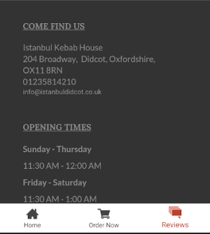 Istanbul Takeaway Screenshot 3