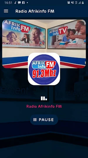 Radio Afrikinfo FM Screenshot 1