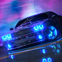 Neon Car Wallpaper