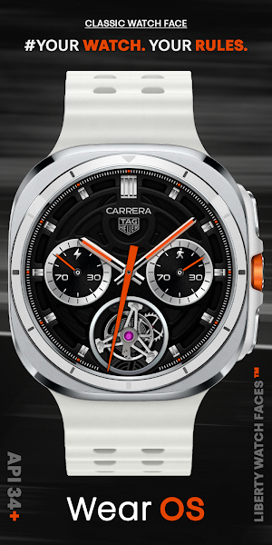 TAG Heuer Carrera 4 Watch Face Screenshot 1