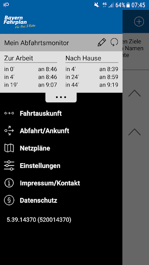 Bayern-Fahrplan Screenshot 3