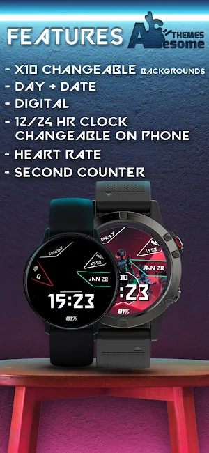 VALORANT - Digital Watch Face Screenshot 3