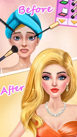 Makeup, Dress Up Fashion Games Screenshot 0