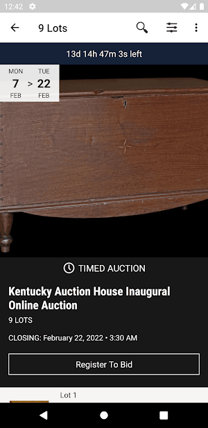Kentucky Auctions Screenshot 1
