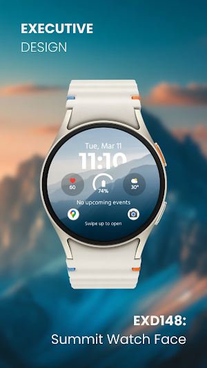 EXD148: Summit Watch Face Screenshot 3