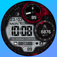 SH065 Watch Face, WearOS watch