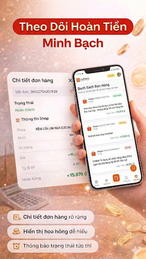 Caffi: Hoàn Tiền Mua Sắm Screenshot 2