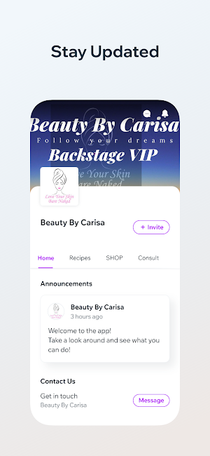 Beauty ByCarisa Screenshot 2