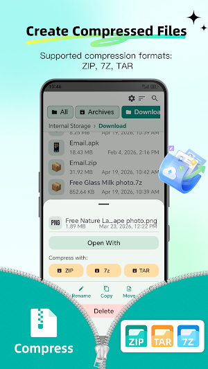 ZMaster – Zip & RAR Extractor Screenshot 2