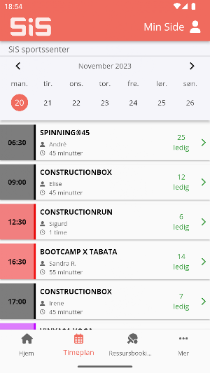 SiS Sportssenter Screenshot 0