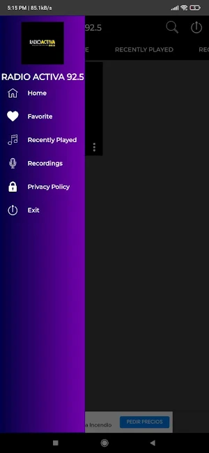 Radio Activa 92.5 Screenshot 0