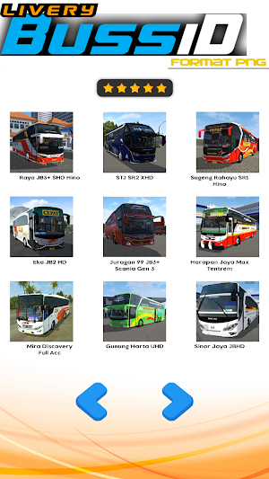 Livery Bussid Format PNG Screenshot 2