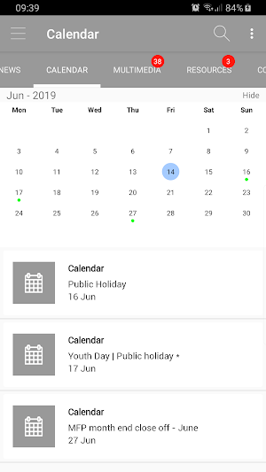 MFP Communicator Screenshot 2