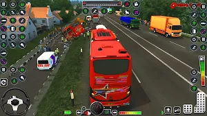 Real City Coach Bus Games 3D Screenshot 0