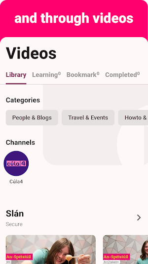 Irish - Listening Speaking Screenshot 2