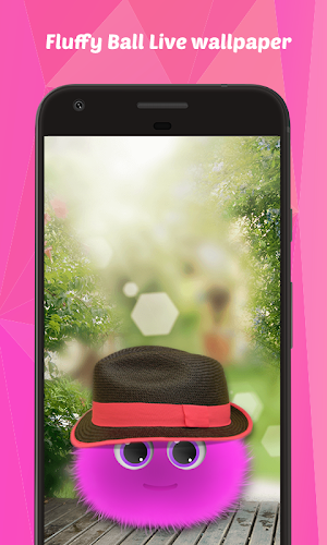 Fluffy Ball Live Wallpaper Screenshot 3