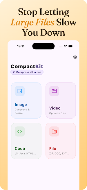 CompressKit-Compress all files Screenshot 0