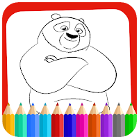 Panda Coloring Book