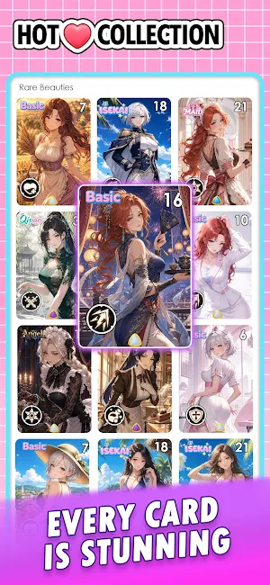 My Harem, My Waifu: Anime CCG Screenshot 2