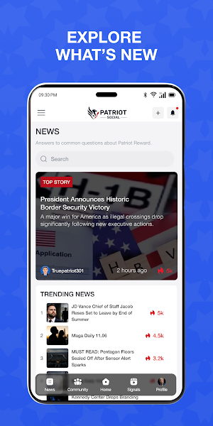 Patriot Social Screenshot 1