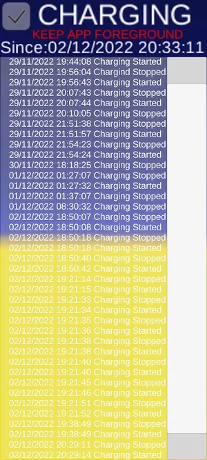 Blackout Log Screenshot 0