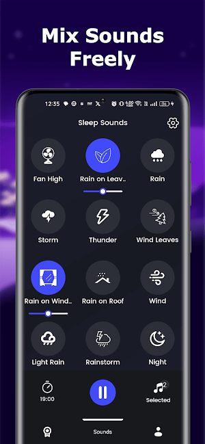 Sleep Sounds - Relax Melodies Screenshot 1