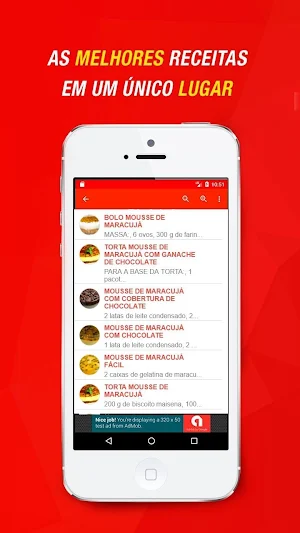 Receitas de Mousse de Maracujá Screenshot 3