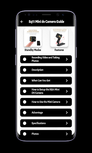 Sq11 Camera Sport Camera Guide Screenshot 2