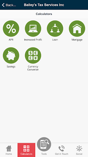 Bailey's Tax Services Screenshot 1