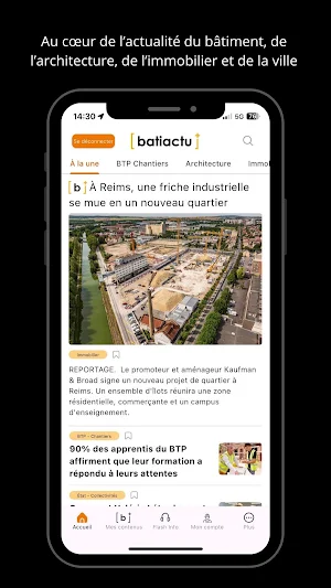 Batiactu Screenshot 0