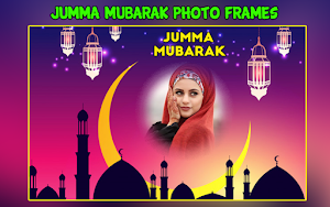 Jumma Mubarak Photo Editor Screenshot 0