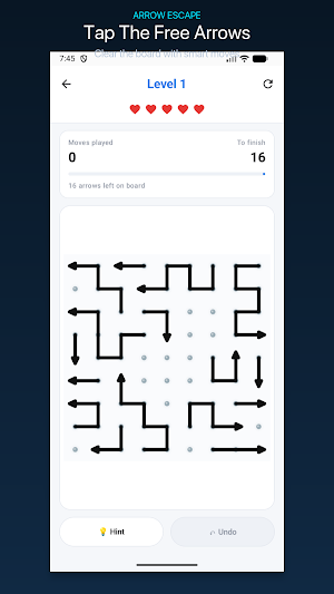 Arrow Escape: Arrow Puzzle Screenshot 1