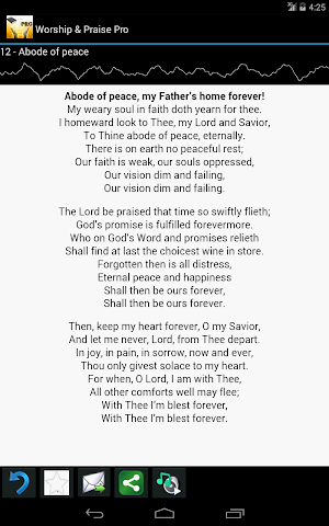 Worship and Praise Lyrics Pro Screenshot 3