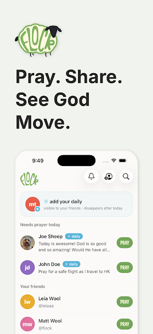 Flock - Pray with Friends Screenshot 0