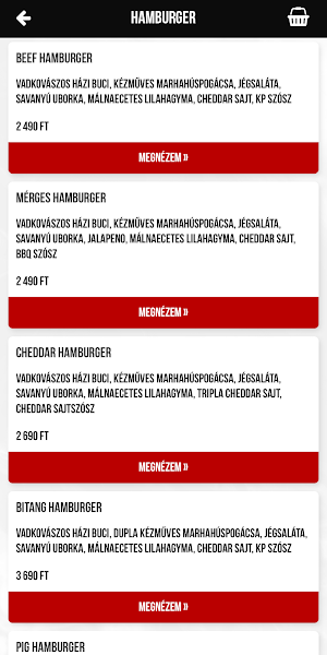 KP Burger & Ételműhely Screenshot 1