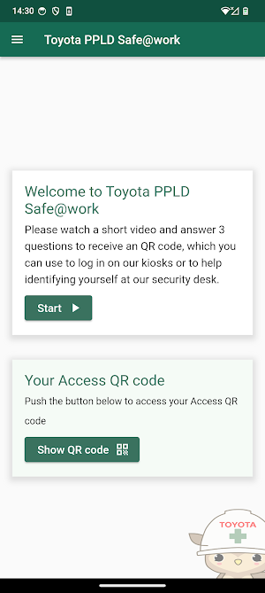 Toyota Safe@Logistics Screenshot 0