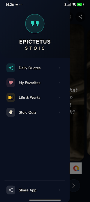 Epictetus Quotes Screenshot 1