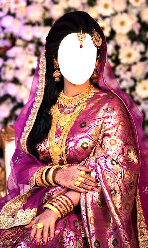 Indian Bride Wedding Photo Montage Screenshot 3