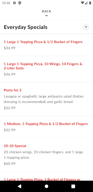 Sunset Pizzeria screenshot 3