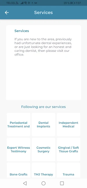 Jeffrey T. Miller DDS Screenshot 2