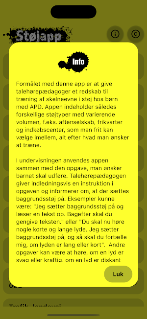 Støj Screenshot 1