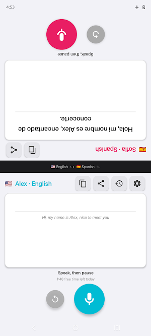 TalkTogether: Voice Translator Screenshot 0
