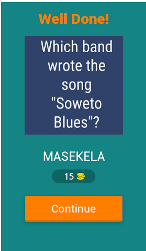 SA Music Quiz Screenshot 2