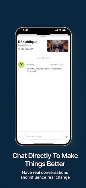 Politely Feedback Screenshot 2