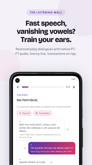 Learn European Portuguese Screenshot 1