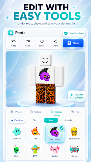 Rbx Clothes Maker: Skin Editor Screenshot 3