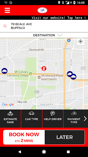 Buffalo Airport Taxi Screenshot 0