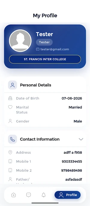 St Francis Staff Screenshot 1