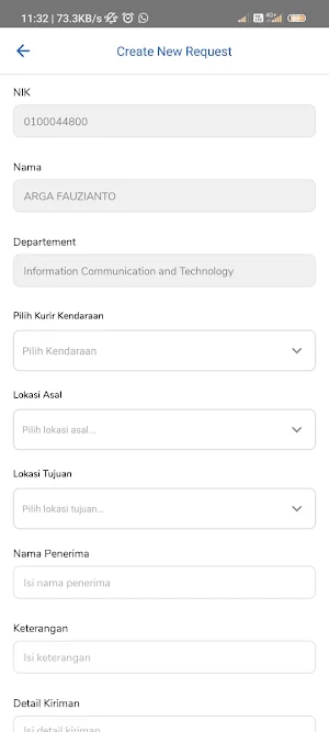 Kurir App Service Screenshot 2
