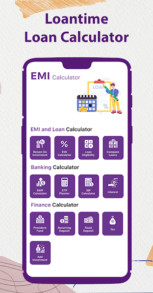 Loantime - EMI Loan Calculator Screenshot 3